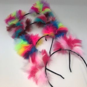 Fuzzy Cat Ear Headband